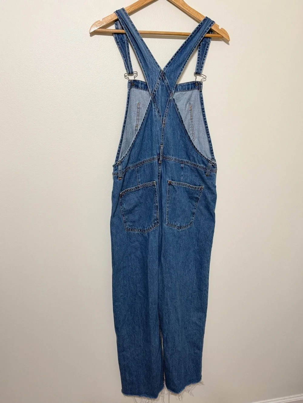 Free People We The Free Ziggy Denim Overalls Size Small NWOT